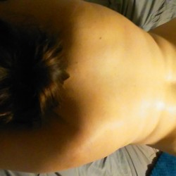 My girlfriend's ass - big booty