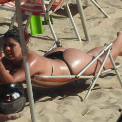Pic #4 Asses From Brazil - Beach, Outdoors, Bikini Voyeur