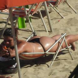 Pic #6 Asses From Brazil - Beach, Outdoors, Bikini Voyeur