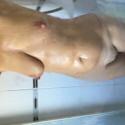 Medium tits of my wife - Joanna 