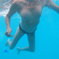 Underwater Fun! - Big Tits, Hairy Bush, Mature, Nude Outdoors, Naked Girl, Amateur