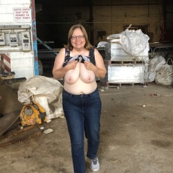 Very large tits of my wife - Chriss
