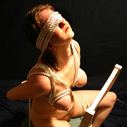 Chair, Rope And Breasts - Big Tits, Amateur, 
