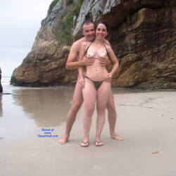 Pic #4 A Maia Variadas Gostosas - Beach, Brunette, Outdoors, Bikini Voyeur