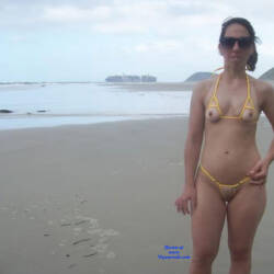 Pic #6 A Maia Variadas Gostosas - Beach, Brunette, Outdoors, Bikini Voyeur