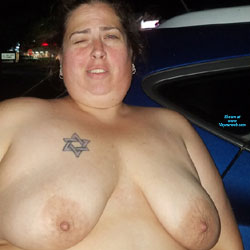 Nude In Walmart Parking Lot - Nude Wives, BBW, Big Tits, Public Exhibitionist, Outdoors, Public Place, Amateur