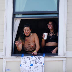 Pic #1 Folsom Street Fair 2019 Part 2 - Brunette, Outdoors, Public Place