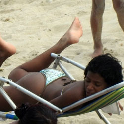 Catuama Beach, Pernambuco State - Beach, Brunette, Outdoors, Bikini Voyeur