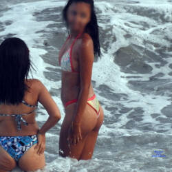 Pic #3 Asses From Brazil - Beach, Brunette, Outdoors, Bikini Voyeur