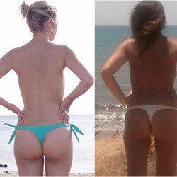 A co-worker's ass - Audery vs Lorna
