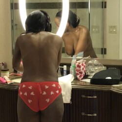 My girlfriend's ass - Ebony GF