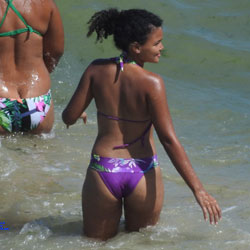 Pic #5 Wives From Brazil - Beach, Brunette, Outdoors, Bikini Voyeur