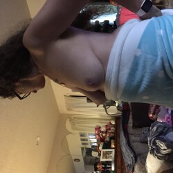 Medium tits of my girlfriend - Felice