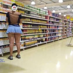 Pic #4 Sexy HotWife - Pantieless Wives, Public Exhibitionist, Flashing, Public Place, Amateur