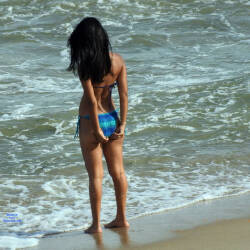 Pic #6 Boa Viagem Beach, Recife City - Beach, Brunette, Outdoors, Bikini Voyeur