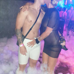 Pic #6 Sex At Espuma Party - Big Tits, Public Exhibitionist, Flashing, Outdoors, See Through, Amateur