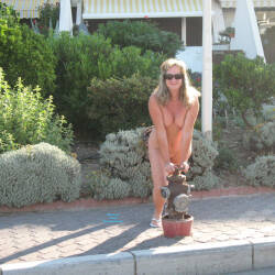 Pic #4 Summer Time II - Nude Amateurs, Public Exhibitionist, Flashing, Mature, Outdoors, Public Place, Shaved, Amateur