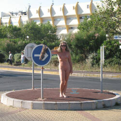 Pic #6 Summer Time II - Nude Amateurs, Public Exhibitionist, Flashing, Mature, Outdoors, Public Place, Shaved, Amateur