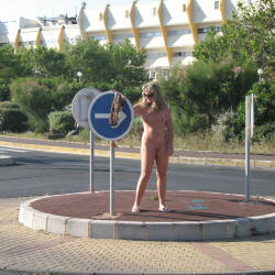 Pic #7 Summer Time II - Nude Amateurs, Public Exhibitionist, Flashing, Mature, Outdoors, Public Place, Shaved, Amateur
