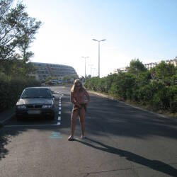 Pic #8 Summer Time II - Nude Amateurs, Public Exhibitionist, Flashing, Mature, Outdoors, Public Place, Shaved, Amateur