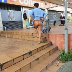 Pic #1Al Mare - Pantieless Girls, Brunette, Public Exhibitionist, Flashing, Outdoors, Public Place, Amateur