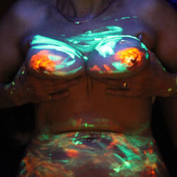 Pic #10 Black Light Night - Nude Amateurs, Big Tits, Mature, Bush Or Hairy