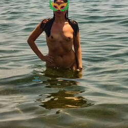 Pic #9 Macchiatonda - Nude Girls, Brunette, Outdoors, Shaved, Amateur, Medium Tits, Beach
