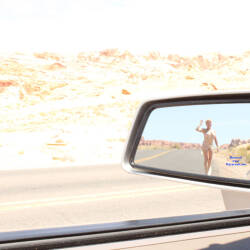 Pic #1 I Saw It In My Rearview Mirror - Nude Amateurs, Public Exhibitionist, Mature, Outdoors, Amateur