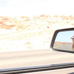 Pic #2 I Saw It In My Rearview Mirror - Nude Amateurs, Public Exhibitionist, Mature, Outdoors, Amateur