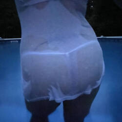 Pic #1 Summer Pool Pics - Big Tits, Outdoors, See Through, Amateur