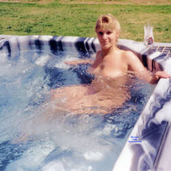Pic #6 Backyard  - Big Tits, Blonde, Mature, Outdoors, Amateur