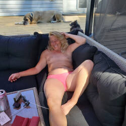 Pic #1 Pool Day - Nude Girls, Blonde, Mature, Outdoors, Amateur, Small Tits