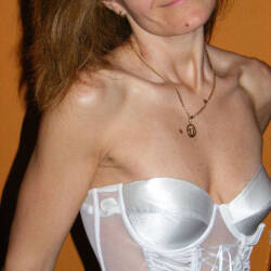 Pic #7 Wife In White Lingerie - Wives In Lingerie, Mature, Amateur, Lingerie