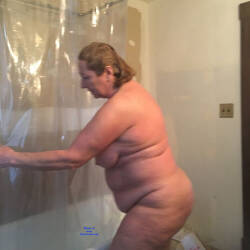 Pic #3 Sharon After Her Shower - Nude Girls, Bbw, Big Tits, Brunette, Mature, Amateur