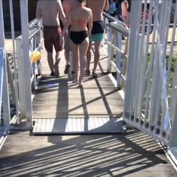 Pic #3 Voyeur - Beach, Brunette, Outdoors, Bikini Voyeur