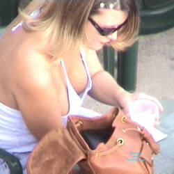 Pic #2 Voyeurism  - Big Tits, Outdoors, Beach Voyeur