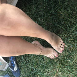 Pic #7 My Hot Wife Loving The Feet - Mature, Outdoors, Wife/wives, Amateur, Foot Pics
