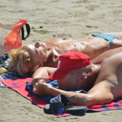 Pic #5 South Of France On Beach This Summer 2 - Topless Girls, Beach, Brunette, Outdoors, Beach Voyeur