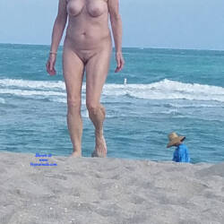 Pic #6 My Sexy 58 yo Wife - Nude Wives, Beach, Big Tits, Brunette, Mature, Outdoors, Amateur
