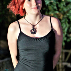 Pic #8 Camille - Lingerie, Outdoors, Redhead, Amateur
