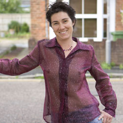 Beautifully Braless - See Through Tops Outdoors - Big Tits, Brunette Hair, Exposed In Public, Nude Outdoors, See Through, Amateur