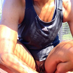 Pic #1 Tennis Commando - Pantieless Girls, Ebony, Mature, Outdoors, Bush Or Hairy, Amateur