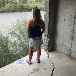 Pic #3 Wyoming Visit - Pantieless Wives, Mature, Outdoors, Amateur