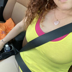 Pic #2 On My Way To Pick Some Papers At The Office - Big Tits, Amateur