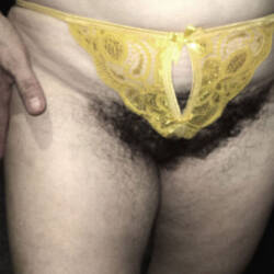Pic #5 My Hairy Wife In Sexy Tanga - Big Tits, Wife/wives, Bush Or Hairy, Amateur