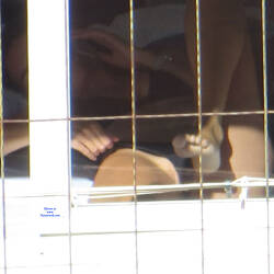 Pic #7 Pussy Slip Sunbathing Home - Voyeur