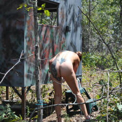 Pic #2 Woodland Adventures - Nude Girls, Big Tits, Brunette, Outdoors, Amateur, Tattoos