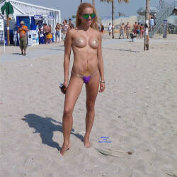 Pic #2 Beach Beauty - Topless Girls, Beach, Big Tits, Outdoors, Amateur