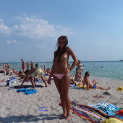 Pic #3Beach Beauty - Topless Girls, Beach, Big Tits, Outdoors, Amateur