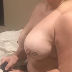 Large tits of my wife - Fiance